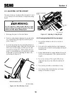 Предварительный просмотр 20 страницы Scag Power Equipment SMTC-48A Operator'S Manual