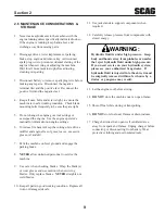 Preview for 13 page of Scag Power Equipment SMTC-48V Operator'S Manual