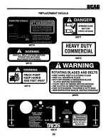 Предварительный просмотр 31 страницы Scag Power Equipment SMZ-48 Technical Manual