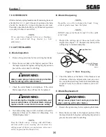 Предварительный просмотр 39 страницы Scag Power Equipment SMZC-36A Operator'S Manual