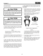 Preview for 21 page of Scag Power Equipment SPZ52-22FX Operator'S Manual