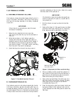 Предварительный просмотр 35 страницы Scag Power Equipment SPZ52-22FX Operator'S Manual