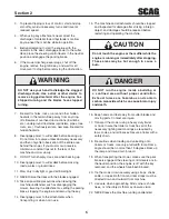 Preview for 9 page of Scag Power Equipment STC48V-23CV Operator'S Manual