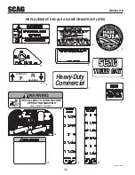 Предварительный просмотр 74 страницы Scag Power Equipment STC52V-25CV Operator'S Manual