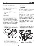 Предварительный просмотр 29 страницы Scag Power Equipment STC61V-23BV, STC48V-26BS, STC52V-23BV, STC52V-25CV, STC52-25CV-FR, STC61V-25CV, STC61-25CV-FR Operator'S Manual