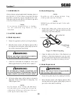 Предварительный просмотр 39 страницы Scag Power Equipment STC61V-23BV, STC48V-26BS, STC52V-23BV, STC52V-25CV, STC52-25CV-FR, STC61V-25CV, STC61-25CV-FR Operator'S Manual