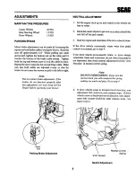 Preview for 11 page of Scag Power Equipment STHM-20CV Operator'S Manual