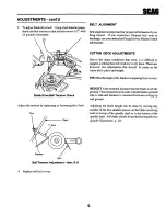 Preview for 13 page of Scag Power Equipment STHM-20CV Operator'S Manual