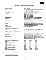 Preview for 21 page of Scag Power Equipment STHM-20CV Operator'S Manual