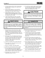 Preview for 9 page of Scag Power Equipment STHM-23GV Operator'S Manual