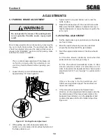 Preview for 23 page of Scag Power Equipment STHM-23GV Operator'S Manual