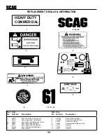 Предварительный просмотр 36 страницы Scag Power Equipment STHM Operator'S Manual