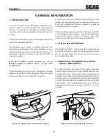 Preview for 5 page of Scag Power Equipment STR Operator's Manual