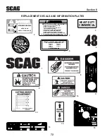 Предварительный просмотр 76 страницы Scag Power Equipment STR Operator's Manual