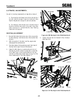 Предварительный просмотр 31 страницы Scag Power Equipment STT-29CH-EFI Operator'S Manual