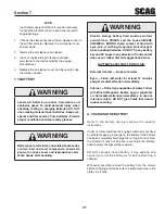 Preview for 43 page of Scag Power Equipment STT-29CH-EFI Operator'S Manual