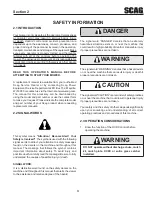 Preview for 6 page of Scag Power Equipment STT-OCDC-52V Operator'S Manual