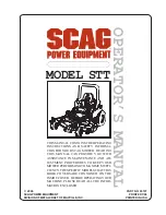 Предварительный просмотр 1 страницы Scag Power Equipment STT61V-27CH-SS Operator'S Manual