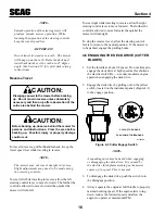 Предварительный просмотр 20 страницы Scag Power Equipment STT61V-27CH-SS Operator'S Manual