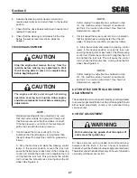 Предварительный просмотр 33 страницы Scag Power Equipment STTII-52V-26CH-EFI Operator'S Manual