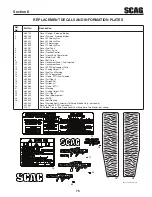 Предварительный просмотр 81 страницы Scag Power Equipment STTII-52V-26CH-EFI Operator'S Manual