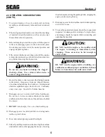 Preview for 10 page of Scag Power Equipment STWC Operator'S Manual