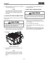 Предварительный просмотр 41 страницы Scag Power Equipment STWC61V-25KA-LC Operator'S Manual