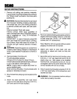 Preview for 5 page of Scag Power Equipment STZ52-18KH Technical Manual
