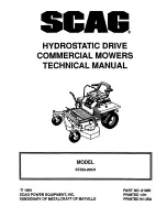 Preview for 1 page of Scag Power Equipment STZ52-20KH Technical Manual