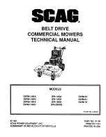 Предварительный просмотр 1 страницы Scag Power Equipment SW-14KA Technical Manual