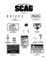 Предварительный просмотр 13 страницы Scag Power Equipment SW 36 - 11B Parts List