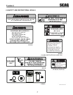 Preview for 11 page of Scag Power Equipment SW32-14FS Operator'S Manual