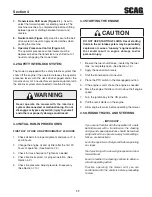 Preview for 15 page of Scag Power Equipment SW32-481FS Operator'S Manual