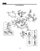 Предварительный просмотр 15 страницы Scag Power Equipment SWM-52 Technical Manual