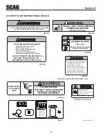 Preview for 12 page of Scag Power Equipment SWZ-48V-15FSE Operator'S Manual