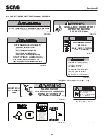 Предварительный просмотр 12 страницы Scag Power Equipment SWZ36A-14FS Operator'S Manual