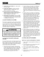 Preview for 16 page of Scag Power Equipment SWZ36A-14FS Operator'S Manual