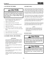 Preview for 17 page of Scag Power Equipment SWZ36A-14FS Operator'S Manual