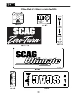 Предварительный просмотр 40 страницы Scag Power Equipment SWZU Operator'S Manual