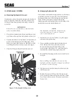 Preview for 34 page of Scag Power Equipment SWZV36A-16KAI Operator'S Manual