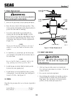 Preview for 38 page of Scag Power Equipment SWZV36A-16KAI Operator'S Manual