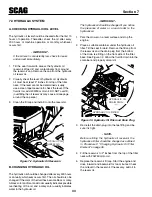 Предварительный просмотр 38 страницы Scag Power Equipment Tiger Cat II STCII-48V-22FS Operator'S Manual