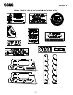 Предварительный просмотр 76 страницы Scag Power Equipment Tiger Cat II STCII-48V-22FS Operator'S Manual