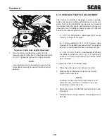 Preview for 35 page of Scag Power Equipment Tiger Cat II STCII-48V-22FX Operator'S Manual