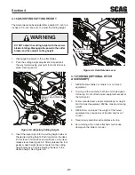 Preview for 27 page of Scag Power Equipment TIGER CAT II Operator'S Manual