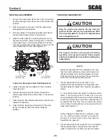 Предварительный просмотр 27 страницы Scag Power Equipment Tiger Cat STC48V-25CV Operator'S Manual