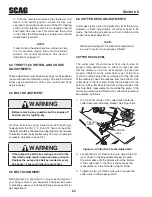 Preview for 28 page of Scag Power Equipment Tiger Cat STC48V-25CV Operator'S Manual