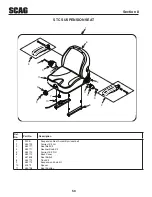 Предварительный просмотр 54 страницы Scag Power Equipment Tiger Cat STC48V-25CV Operator'S Manual