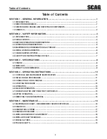 Предварительный просмотр 3 страницы Scag Power Equipment TLB25-35BV Series Operator'S Manual