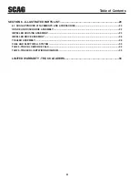 Предварительный просмотр 4 страницы Scag Power Equipment TLB25-35BV Series Operator'S Manual